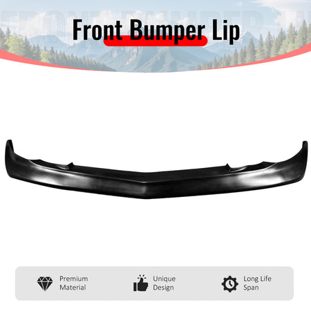 Fits 02-04 Acura RSX Mugen Style Front Bumper Lip Spoiler Splitter PU Unpainted