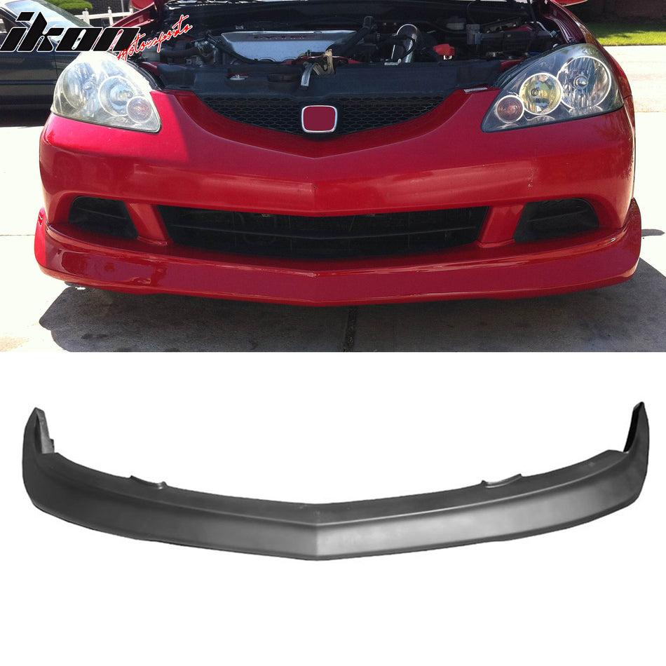 2005-2006 Acura RSX Mugen Style Unpainted Front Bumper Lip Spoiler PU