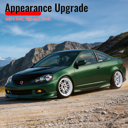 Fits 05-06 Acura RSX Performance 1 Style Front Bumper Lip Spoiler PU Unpainted