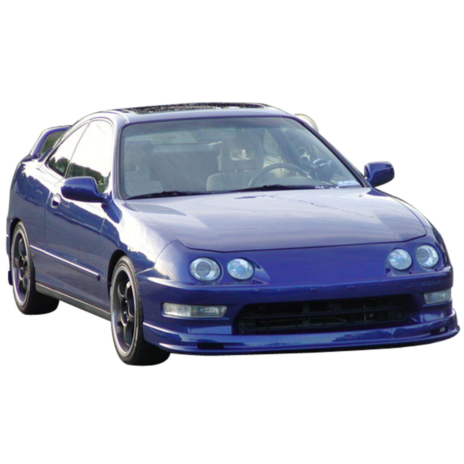 thumbnail image 2 of LeBra Front End Cover Mask For 1998-2001 Acura Integra – Custom Fit, Black Vinyl 2 of 6