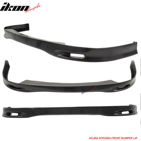 Fits 98-01 Acura Integra Front Bumper Lip Spoiler Splitter PU