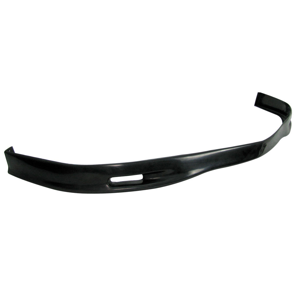 Front Bumper Lip Compatible With 2002-2004 ACURA RSX, PU Black Front Lip Spoiler Splitter by IKON MOTORSPORTS, 2003