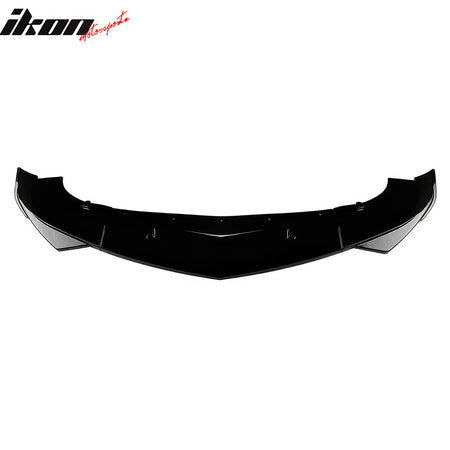 Fits 17-26 Alfa Romeo Giulia Sport Line IKON Front Bumper Lip 3PCS Gloss Black
