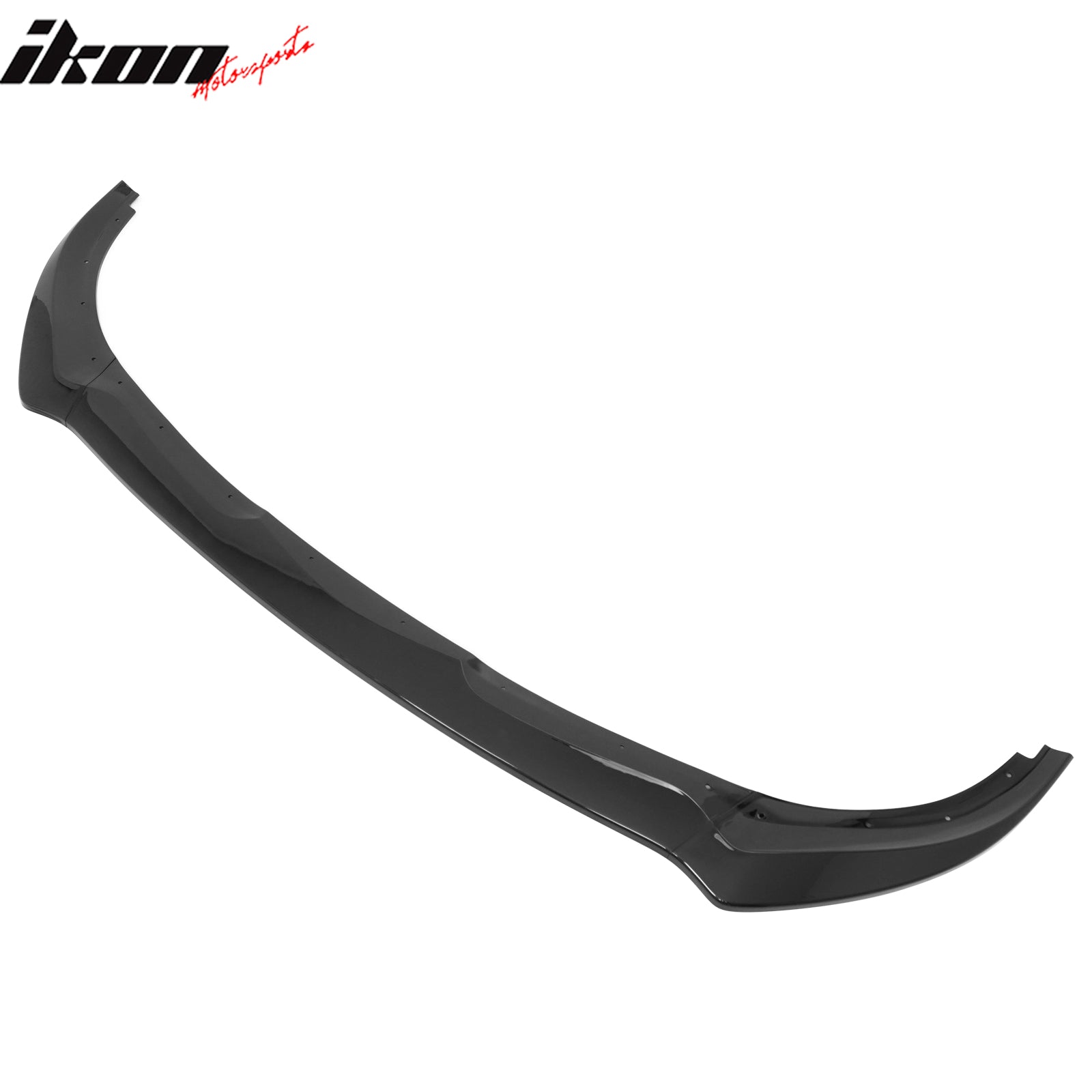 For 17-25 Alfa Romeo Giulia FR Style 3PC Front Bumper Lip Spoiler Gloss Black PP
