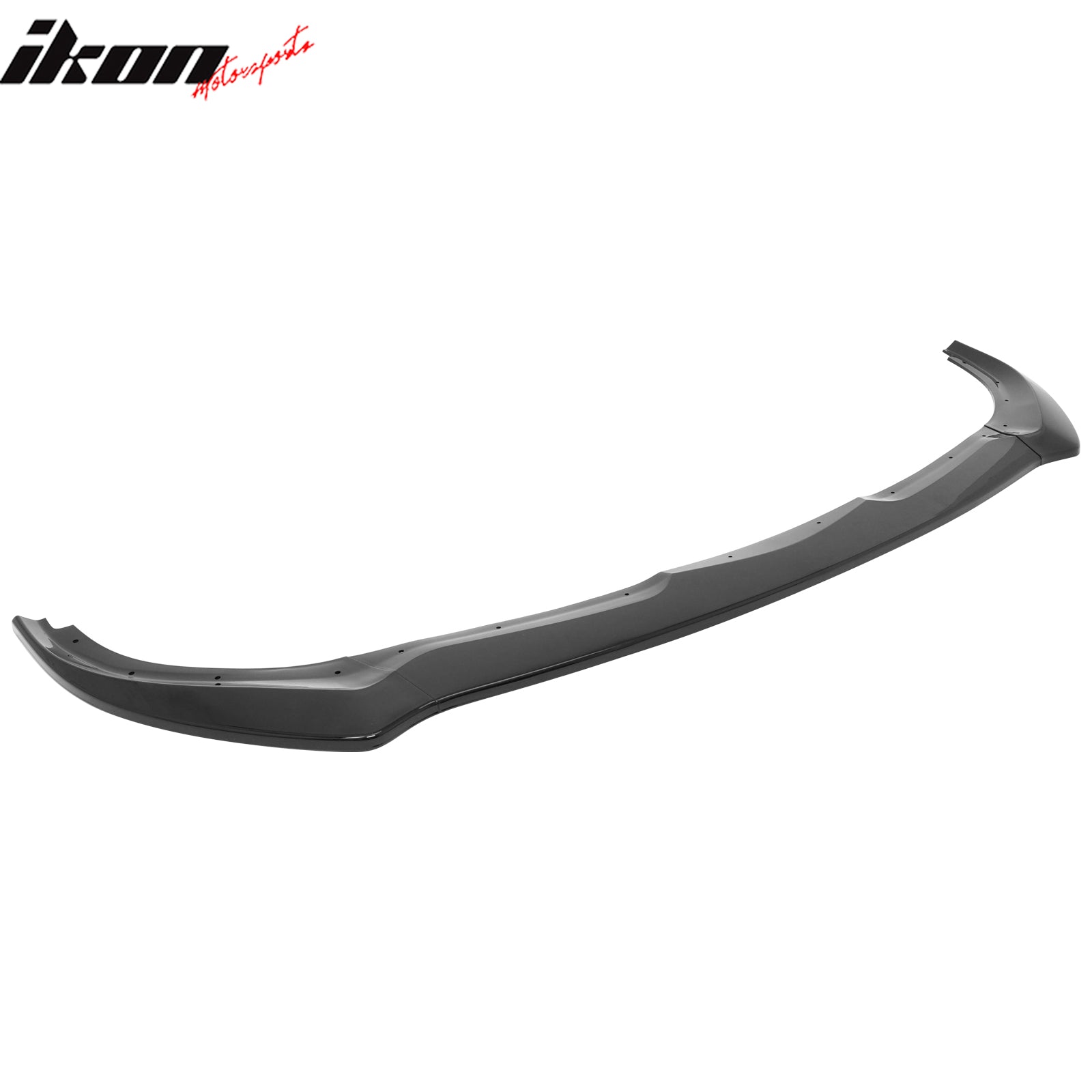 For 17-25 Alfa Romeo Giulia FR Style 3PC Front Bumper Lip Spoiler Gloss Black PP