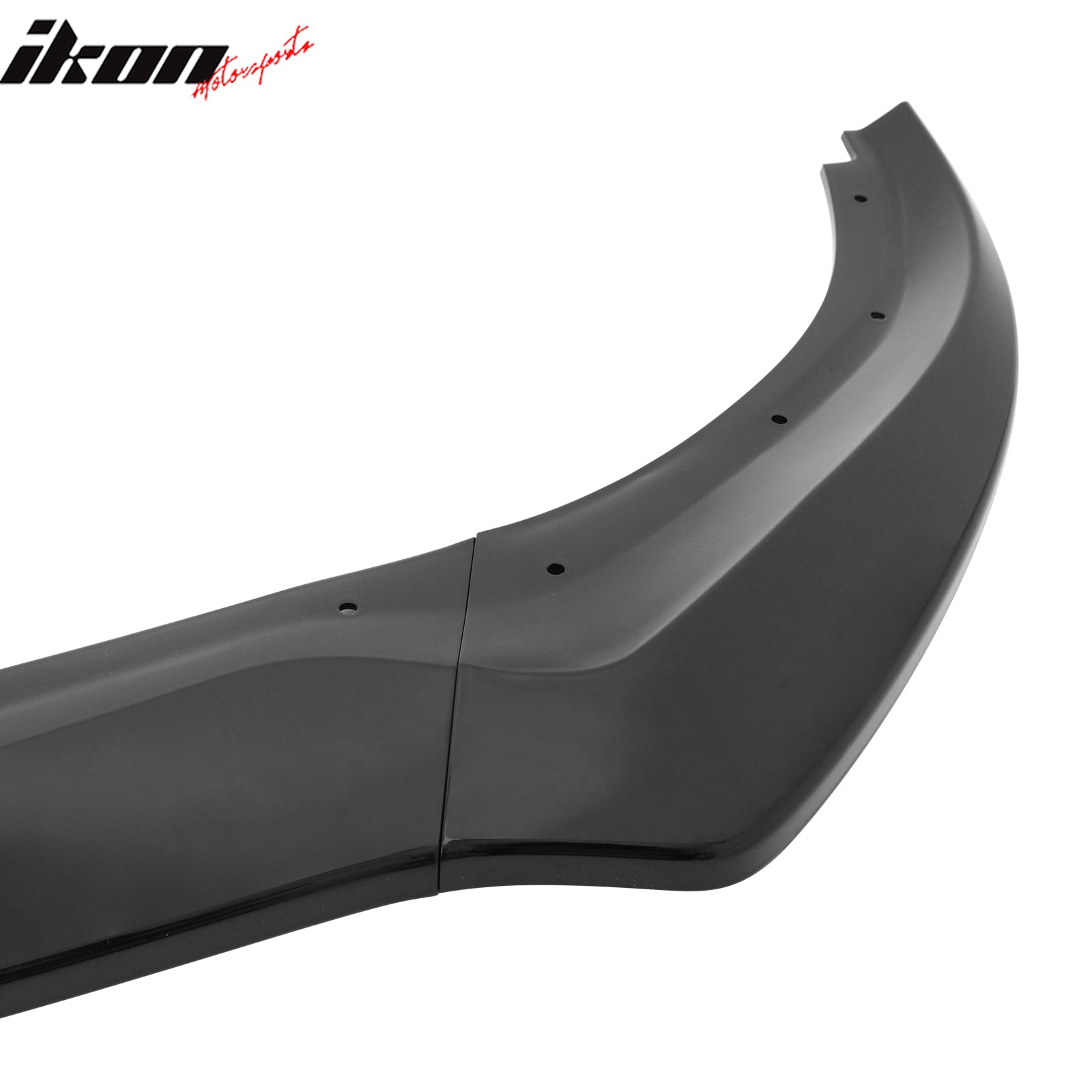 For 17-25 Alfa Romeo Giulia FR Style 3PC Front Bumper Lip Spoiler Gloss Black PP