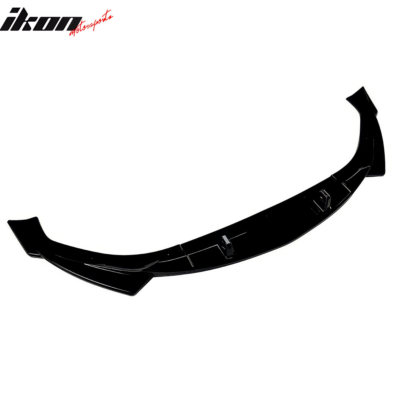Fits 23-26 Alfa Romeo Tonale Gloss Black 3PCS Front Bumper Lip ABS - IKON Style