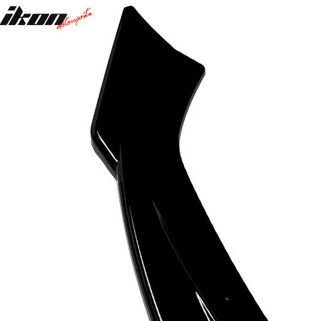Fits 23-26 Alfa Romeo Tonale Gloss Black 3PCS Front Bumper Lip ABS - IKON Style