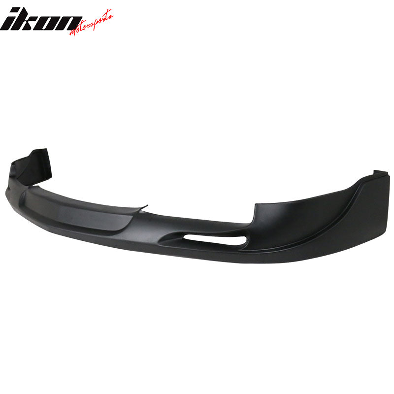 Fits 04-05 Acura TSX Mugen Style Front Bumper Lip Spoiler Unpainted Black PU