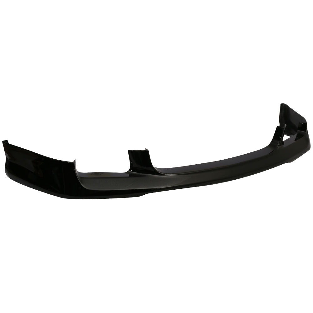 IKON MOTORSPORTS, Pre-painted Front Bumper Lip Compatible With 2004-2005 Acura TSX, Factory Style PU Front Lip Spoiler Splitter