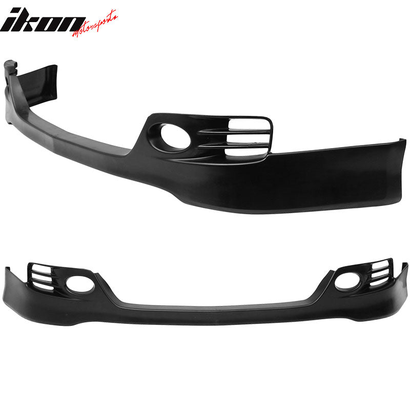 Fits 06-08 Acura TSX Front Bumper Lip EURO-R Style Spoiler PU Unpainted Splitter