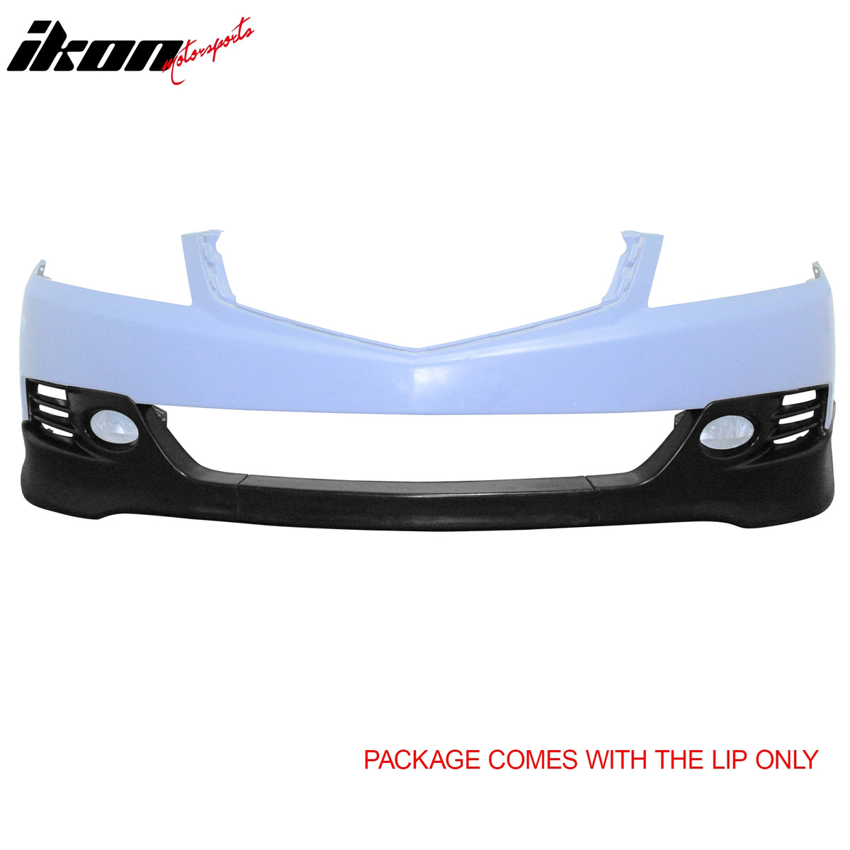 Fits 06-08 Acura TSX Unpainted Front Bumper Lip Lower Air Dam Spoiler PU 3PCS