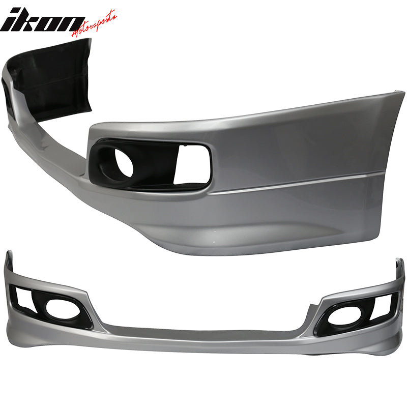 Fits 06-08 Acura TSX OE Front Bumper Lip Paint Alabaster Silver Metallic #NH700M