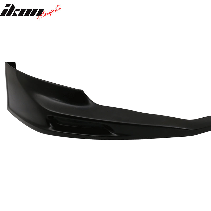 Fits 11-14 Acura TSX Unpainted Black Front Lower Bumper Lip Spoiler Bodykit PU