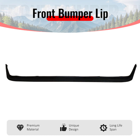 Fits 84-92 BMW E30 3-Series MDA Style Front Bumper Lip Spoiler Chin PU Unpainted