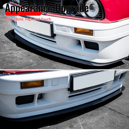 Fits 84-92 BMW E30 3-Series MDA Style Front Bumper Lip Spoiler Chin PU Unpainted