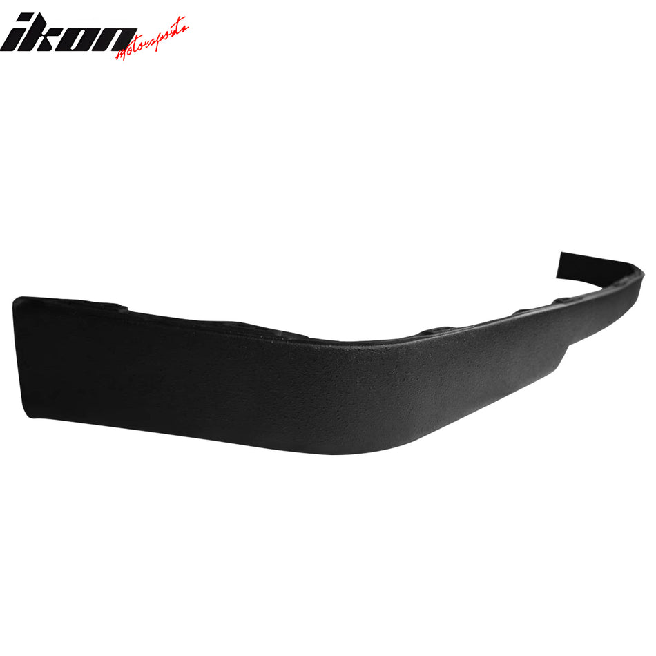 Fit 1984-1992 BMW E30 3-Series Front Bumper Lip M-Tech Style Black PU