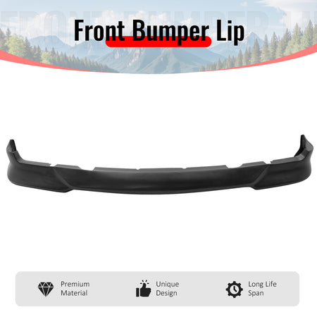 Fits 92-98 BMW E36 3 Series M-Tech Style Front Bumper Lip Spoiler PU Unpainted