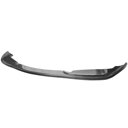 Compatible With 99-04 BMW E46 325 328 4Door Mtech Carbon Fiber H Style Add-On Front Bumper Lip Spoiler Bodykit