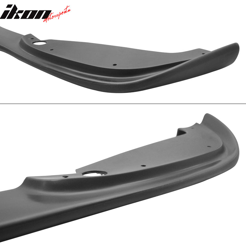 Fits 01-06 BMW E46 M3 H Style Front Bumper Lip Spoiler Splitter Kit PU Unpainted