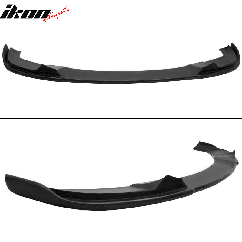 Fits 04-10 BMW E60 5 Series H Style Front Bumper Lip Spoiler PU Unpainted 1PC