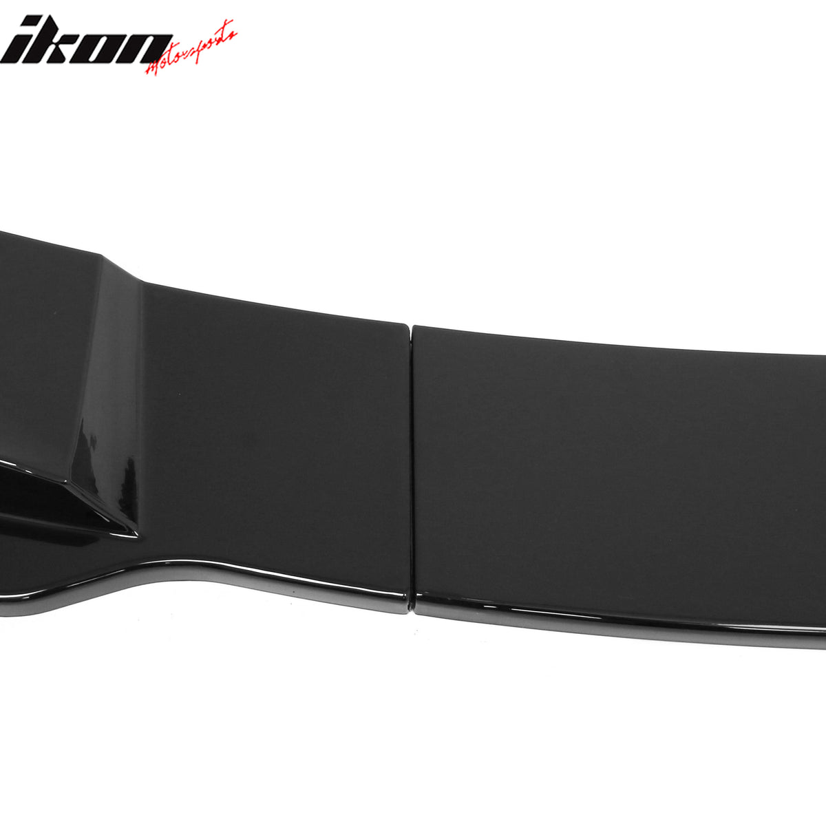 Fits 04-10 BMW E60 E61 5-Series M Sport H Style Front Bumper Lip Gloss Black ABS