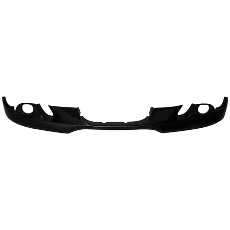 Pre-painted Front Bumper Lip Compatible With 2004-2007 BMW E60 5-Series, AC-S Style Painted Black Sapphire Metallic #475 PU Finisher Chin Spoiler Add On other color available by IKON MOTORSPORTS