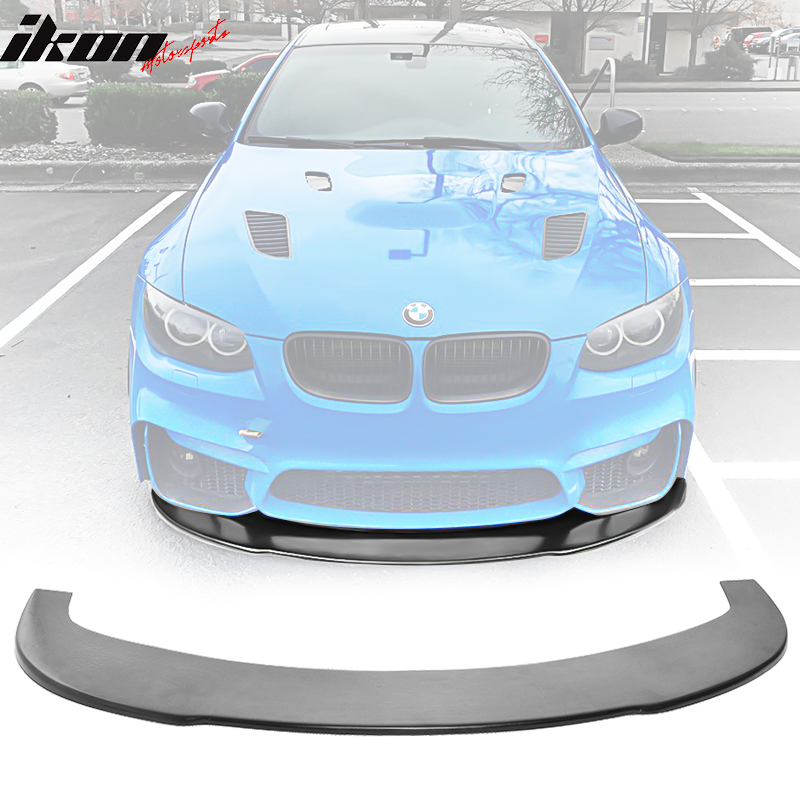 2011-2013 BMW E92 LCI M4 Bumper V2 Style Unpainted Front Bumper Lip PU