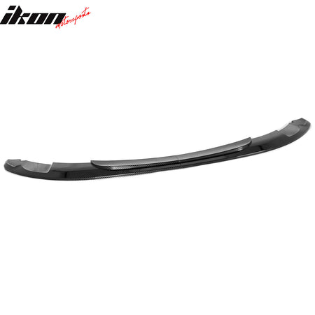 Fits 2011 BMW 1 Series M E87 MX Style Front Bumper Lip Carbon Fiber Print PP 2PC