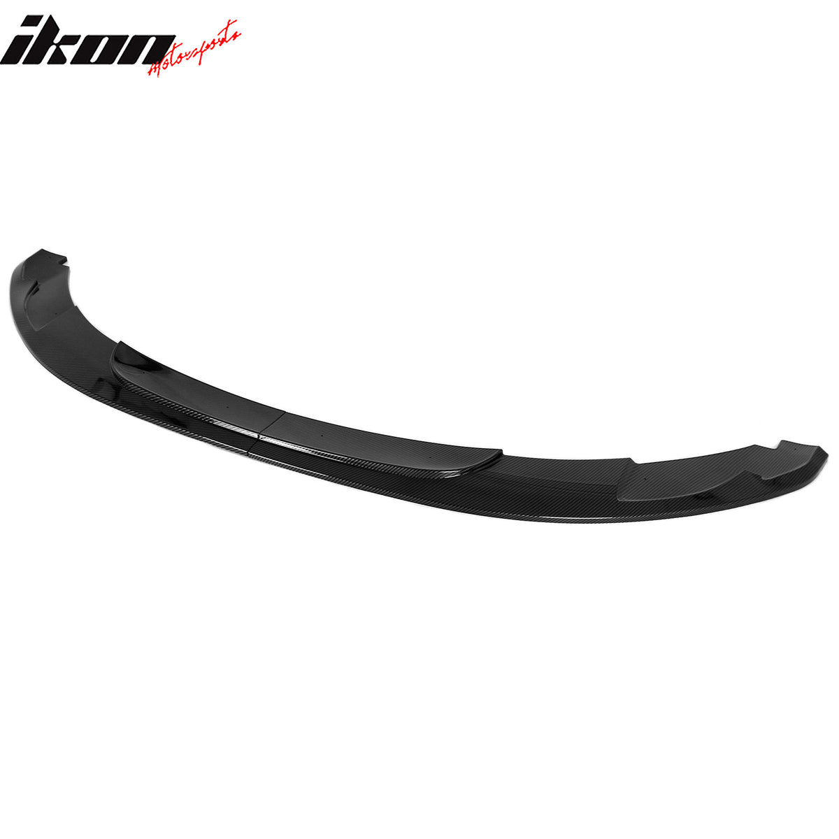 Fits 2011 BMW 1 Series M E87 MX Style Front Bumper Lip Carbon Fiber Print PP 2PC