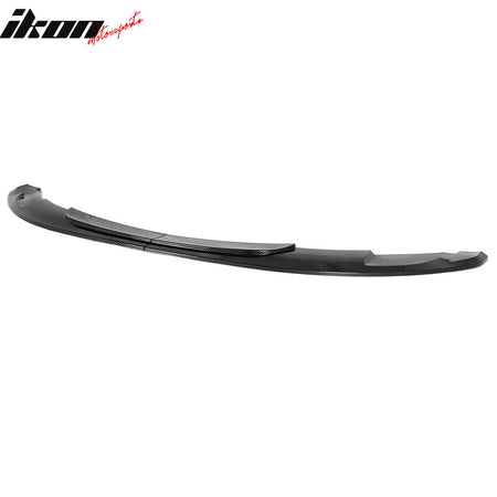 Fits 2011 BMW 1 Series M E87 MX Style Front Bumper Lip Carbon Fiber Print PP 2PC