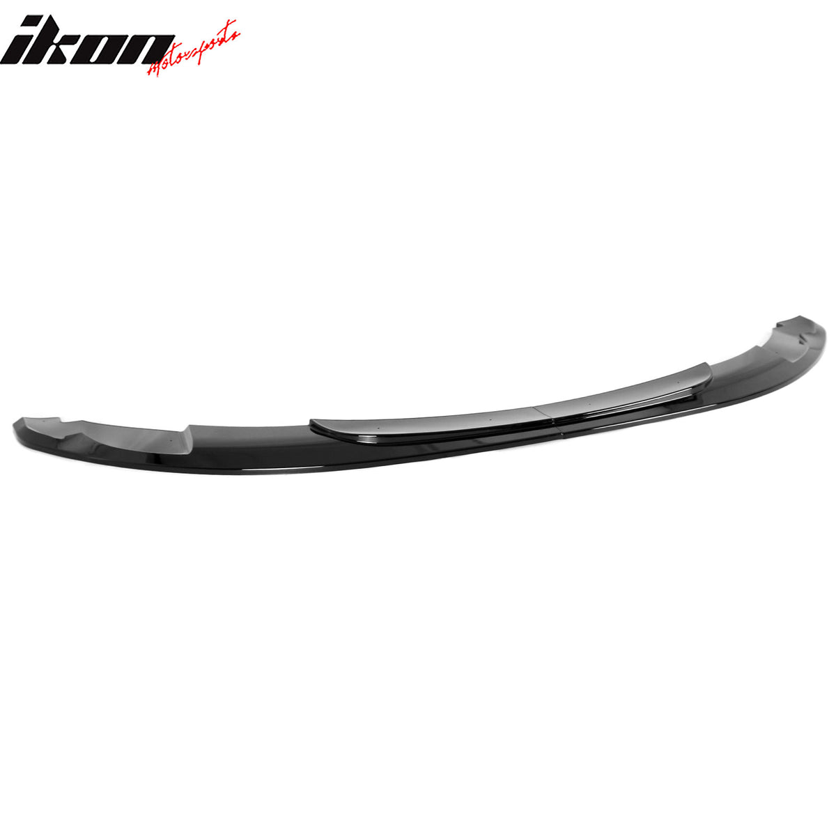 Fits 2011 BMW 1 Series M E87 MX Style Front Bumper Lip Gloss Black PP 2PCS Set