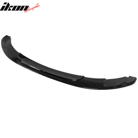 Fits 2011 BMW 1 Series M E87 MX Style Front Bumper Lip Gloss Black PP 2PCS Set