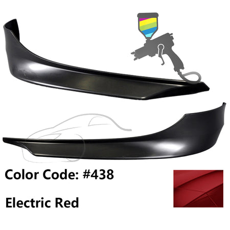 Fit 2009-2011 BMW 3 Series E90 LCI Front Splitter Painted #438
