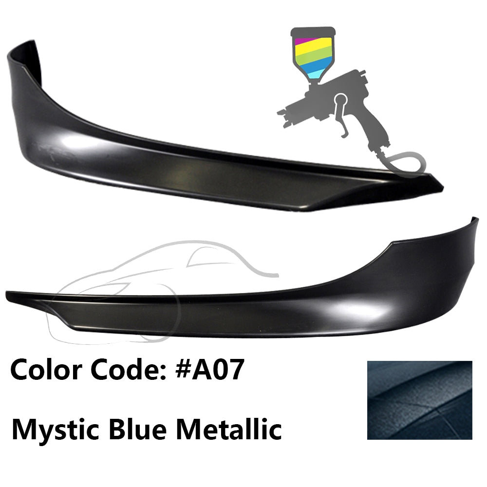 Fit 2009-2011 BMW 3 Series E90 LCI Front Splitter Painted #A07
