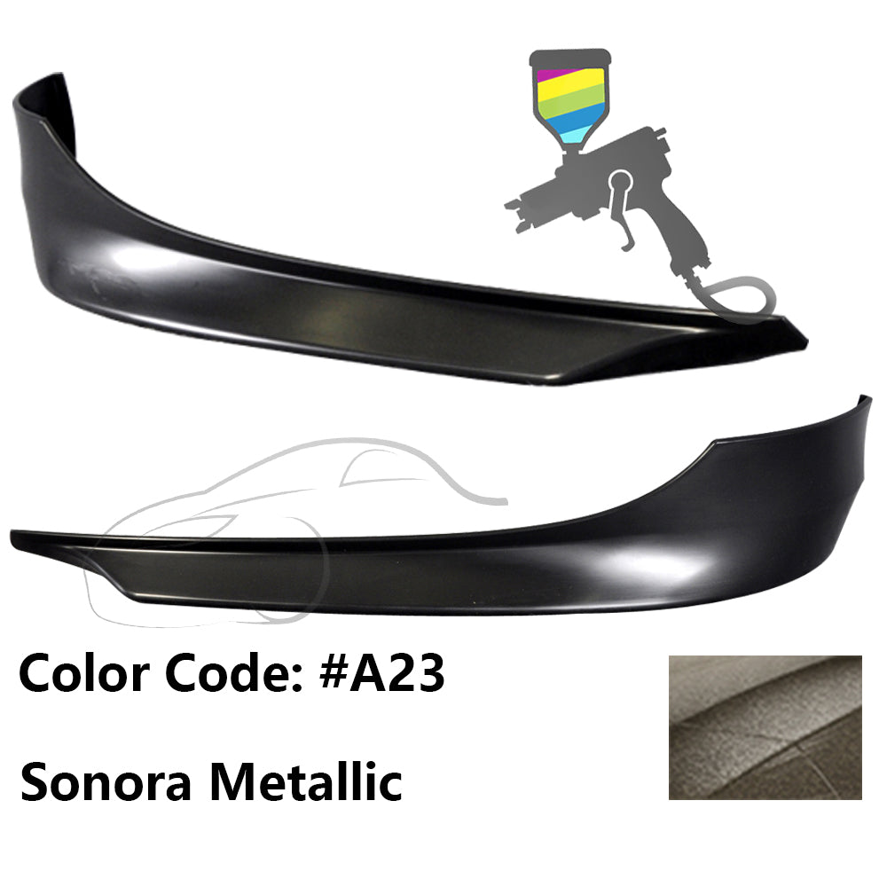 Fit 2009-2011 BMW 3 Series E90 LCI Front Splitter Painted #A23
