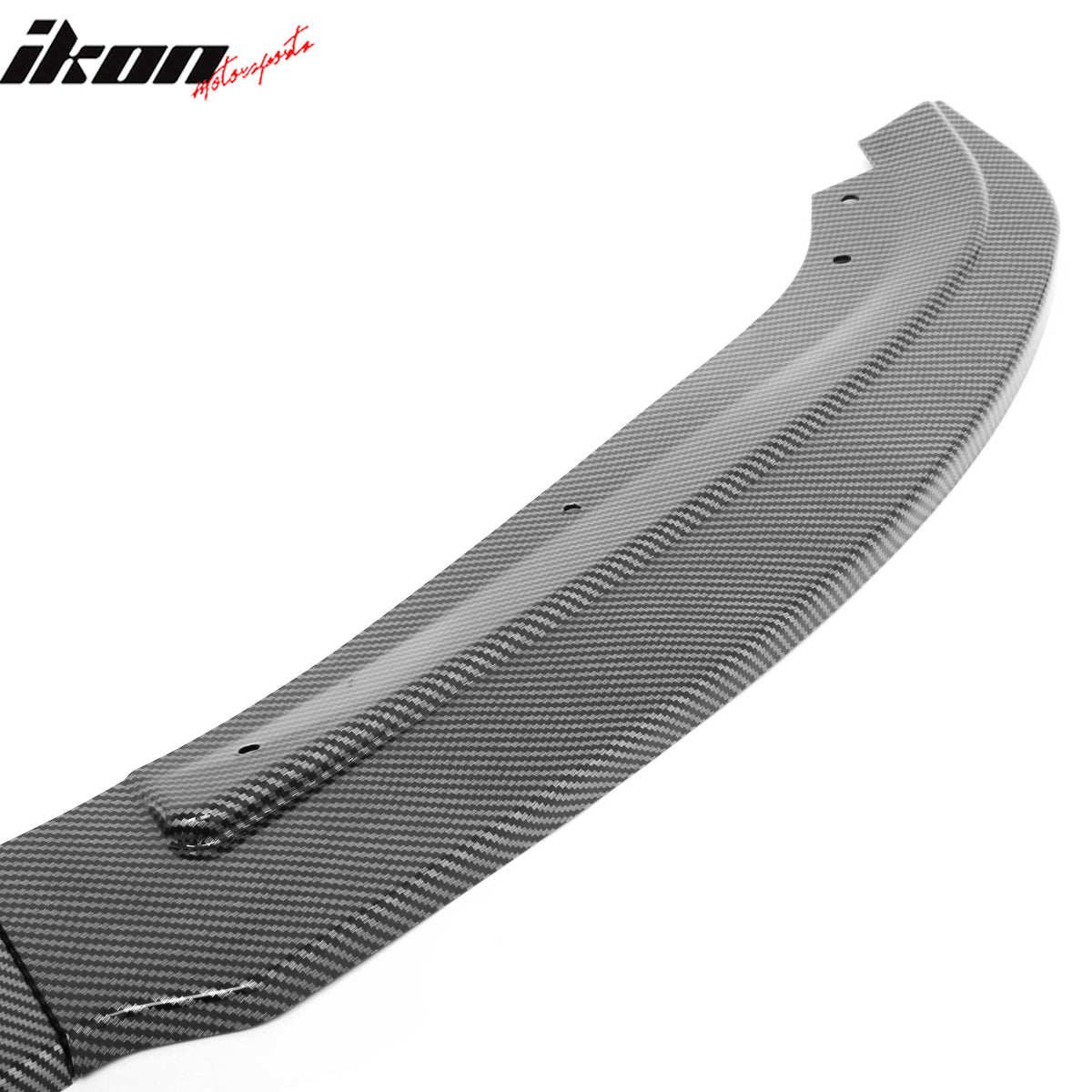 Fits 09-12 BMW E90 E91 LCI 3-Series Base MP Style Front Lip Carbon Fiber Print