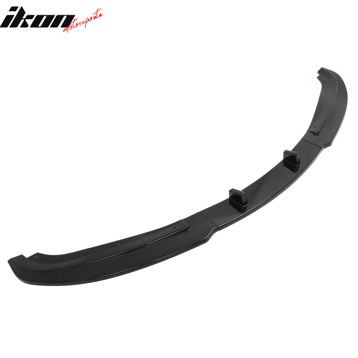 Fits 09-12 BMW E90 E91 LCI 3-Series Base MP Style Front Bumper Lip Gloss Black