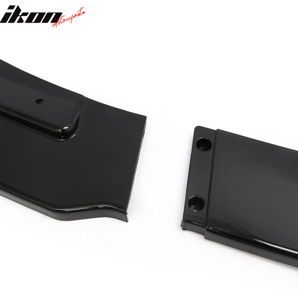 Fits 09-12 BMW E90 E91 LCI 3-Series Base MP Style Front Bumper Lip Gloss Black