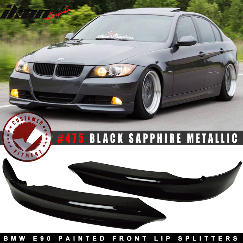 Bumper lip Compatible With 2005-2008 BMW E90 3-Series, Factory