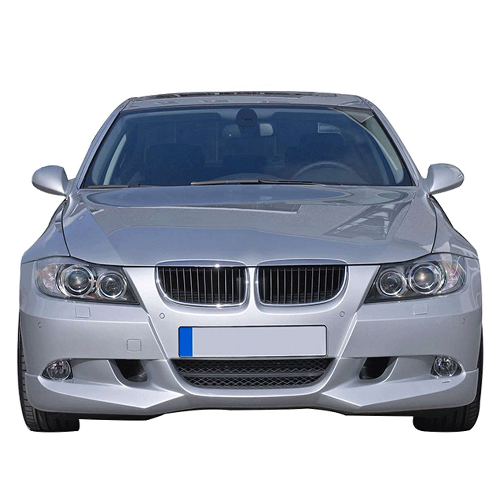 Fits 05-08 BMW E90 3-Series AC Style Style Front Bumper Lip