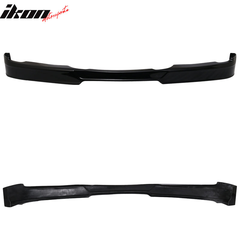 Fits 05-08 BMW E90 3-Series AP Style Front Bumper Lip PU Painted #668 Jet Black