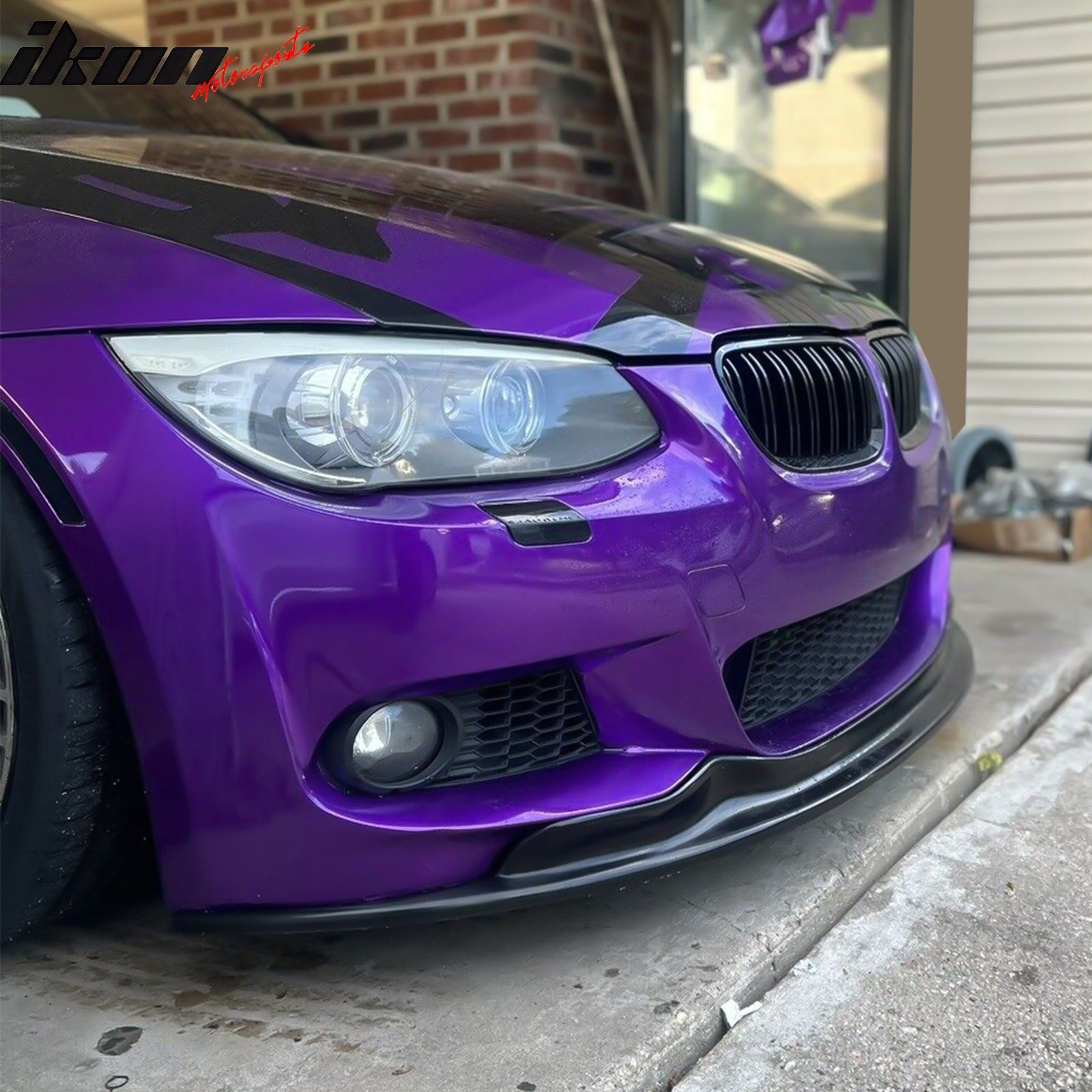 Fits 10-13 BMW E92 E93 3 Series 2-Door AK Style Front Bumper Lip