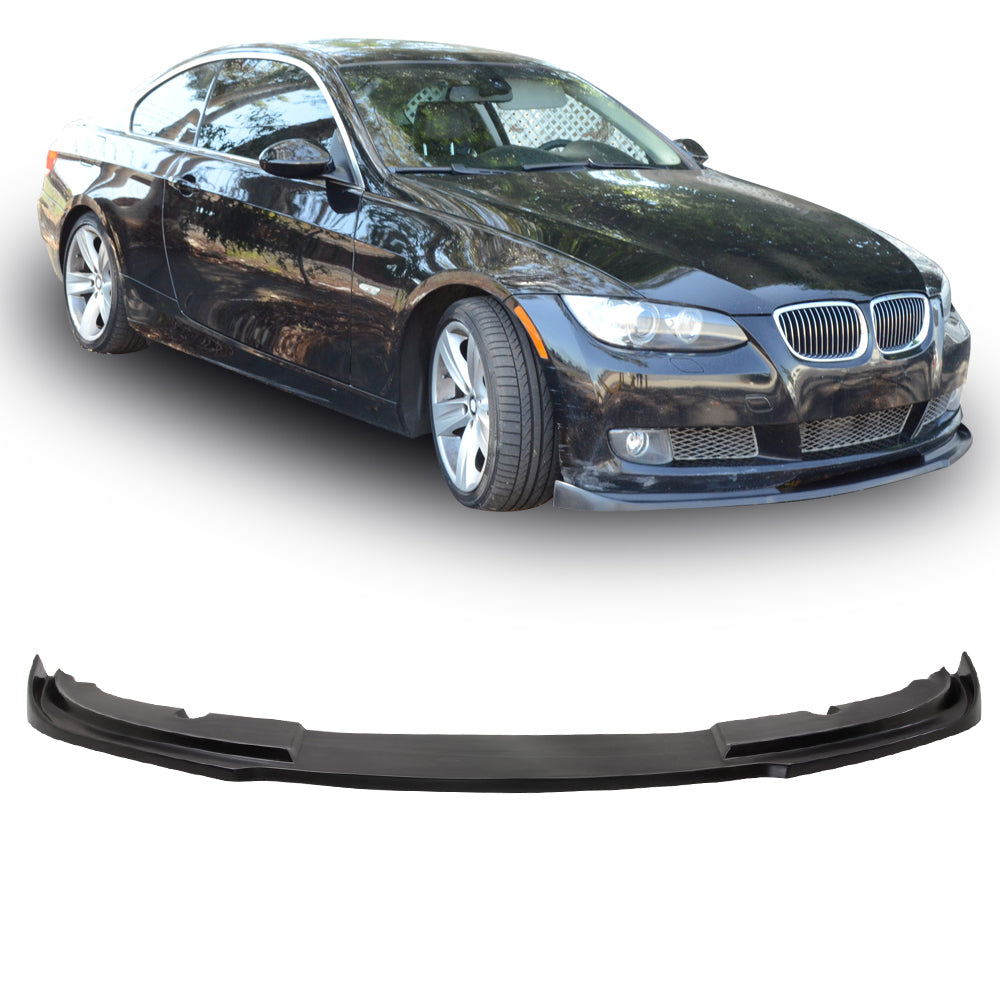 Compatible With 2007-2010 BMW E92 E93 Pre LCI 3 Series Coupe H Style Front Lip / Chin Spoiler