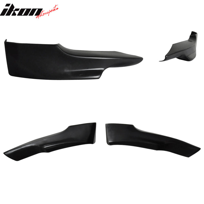 Fits 07-10 BMW E92 3 Series Coupe Front Bumper Lip Splitter 2PCS