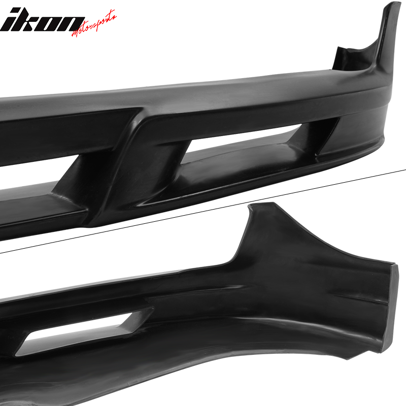 Fits 09-12 BMW 7 Series F01 F02 B7 Style Front Bumper Lip Spoiler Unpainted PU