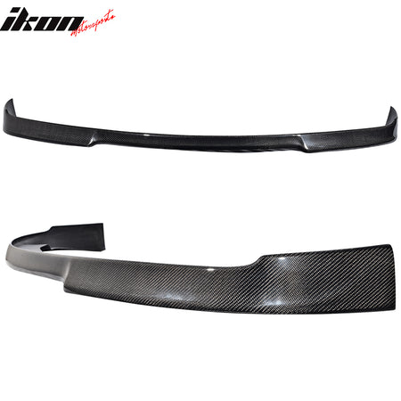 Fit 09-12 BMW F01 7-Series Sedan VRS Style Front Bumper Lip Spoiler Carbon Fiber