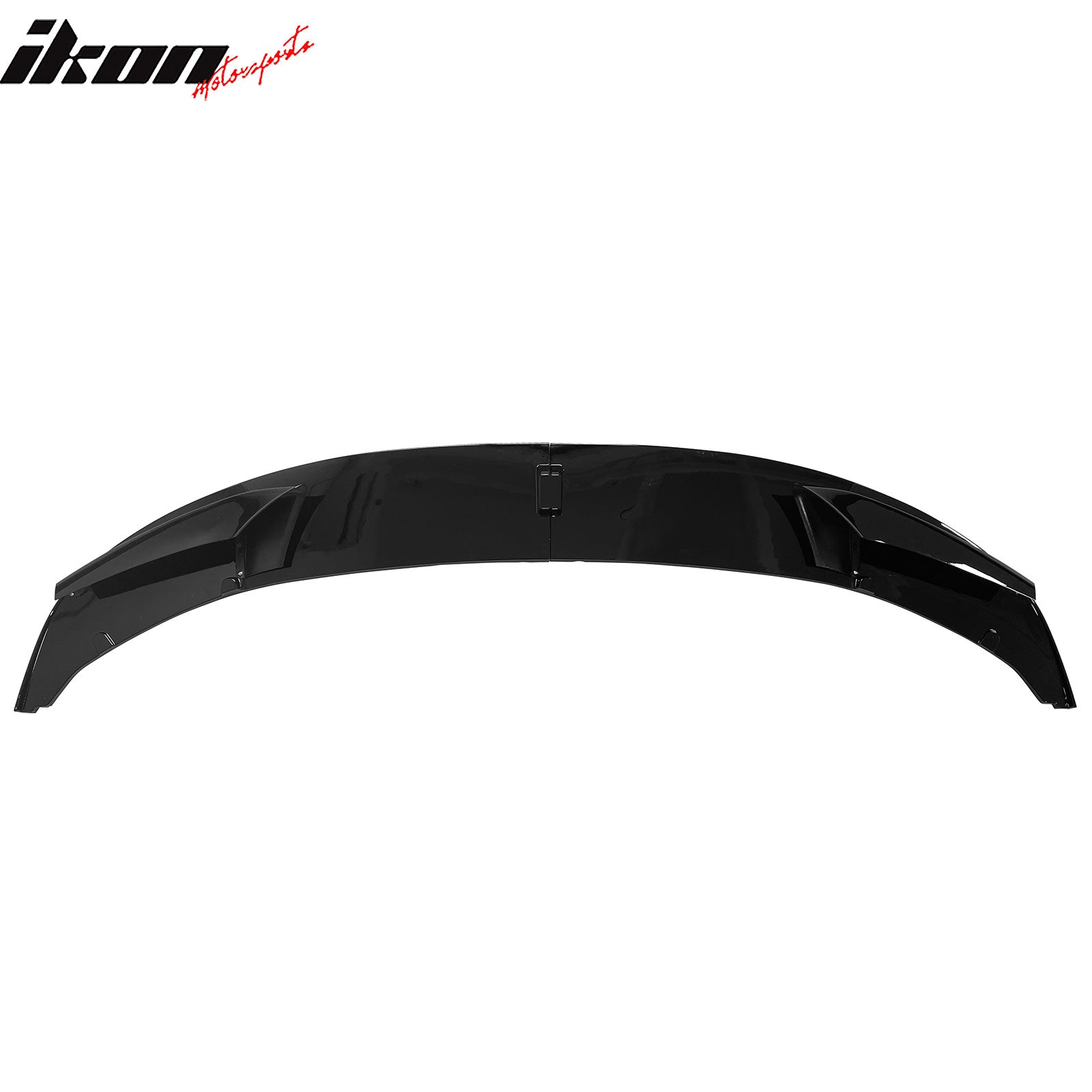 Fits 11-16 BMW 5 Series F10 M Sport Mtech MP Style Front Bumper Lip Gloss Black