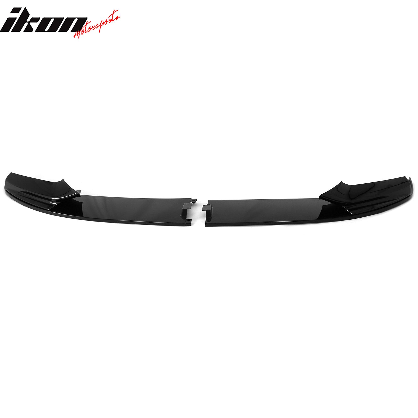 Fits 11-16 BMW 5 Series F10 M Sport Mtech MP Style Front Bumper Lip Gloss Black
