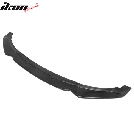 Fits 14-21 BMW F22 F23 2 Series Base Ikon Style Front Bumper Lip Gloss Black PP